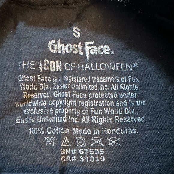 Black, Scream, Ghostface, graphic T-shirt - Picture 3 of 3